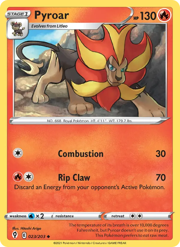 Pyroar #23