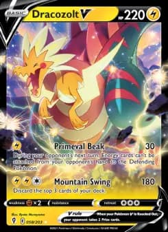 Dracozolt V #58
