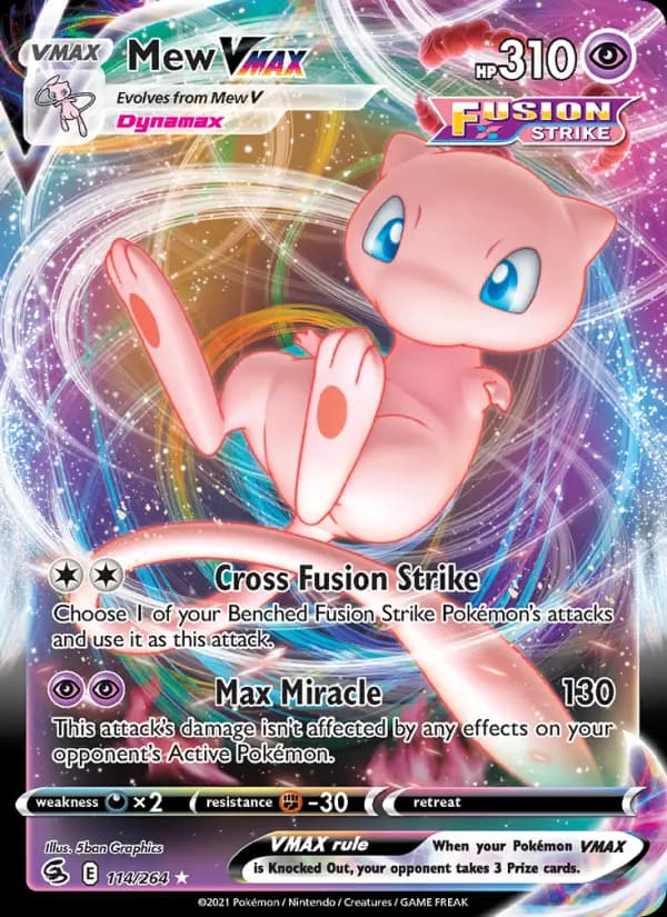 Mew VMAX #114
