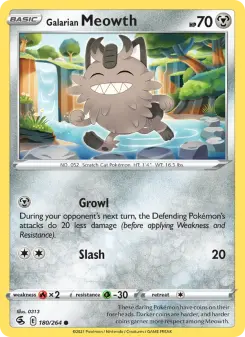 Galarian Meowth #180
