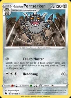 Galarian Perrserker #181