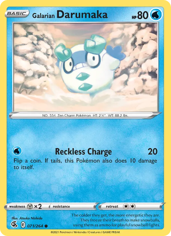 Galarian Darumaka #71