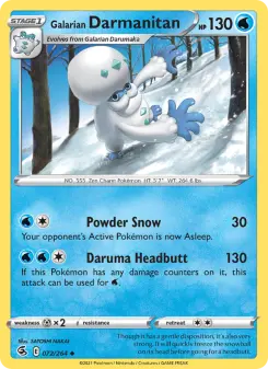 Galarian Darmanitan #72