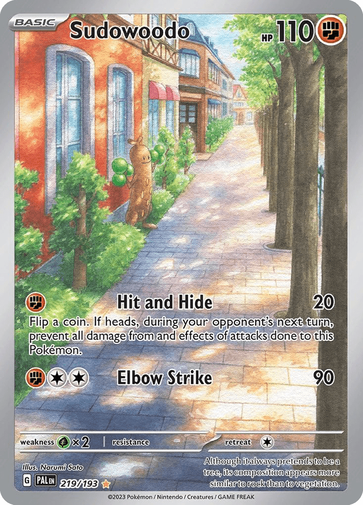 Sudowoodo #219
