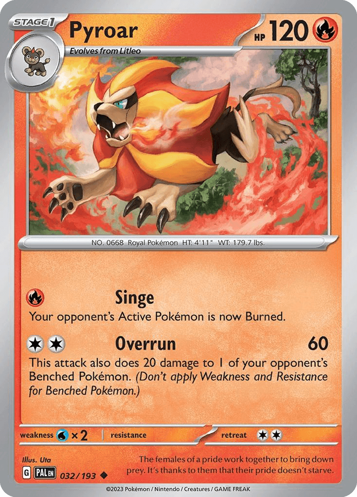 Pyroar #32