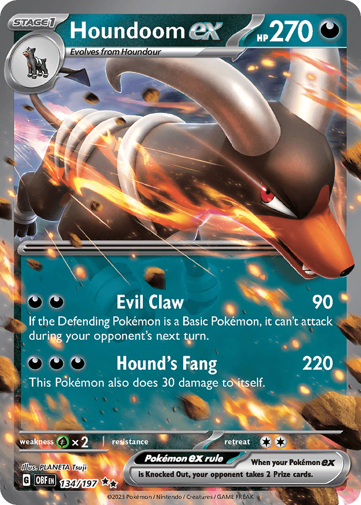 Houndoom ex #134