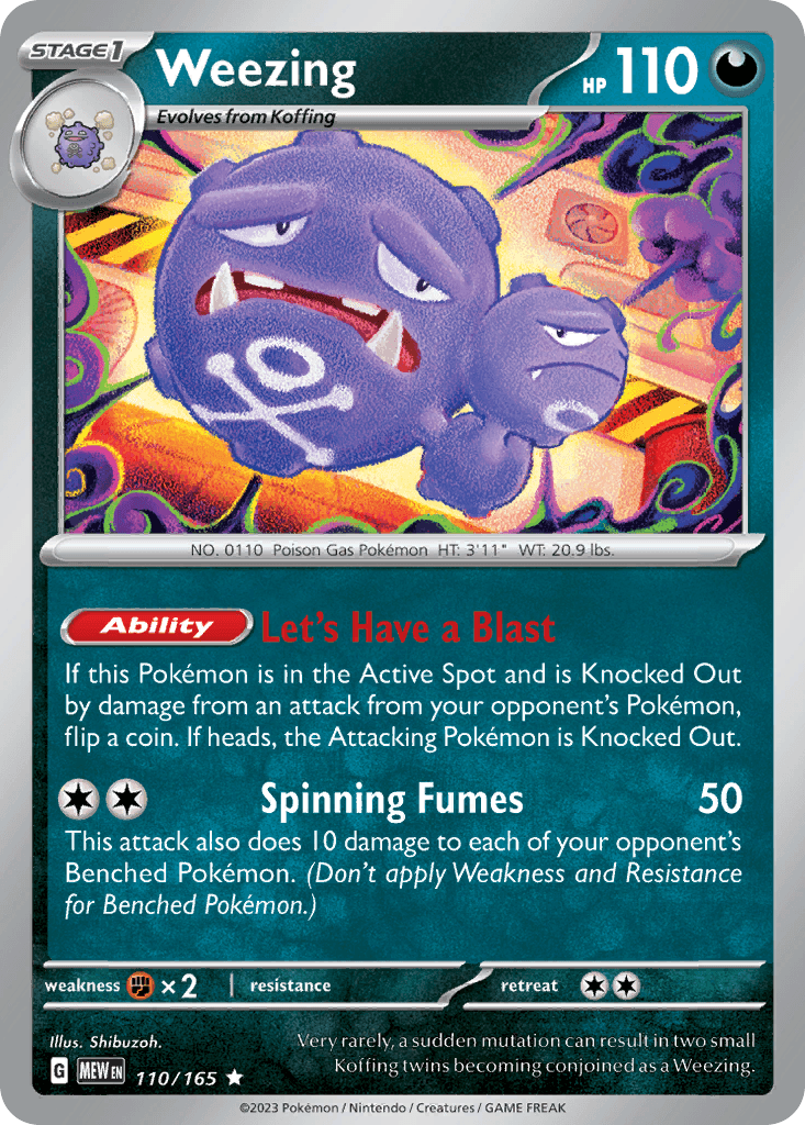 Weezing #110