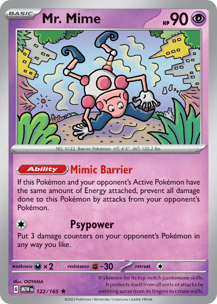 Mr. Mime #122