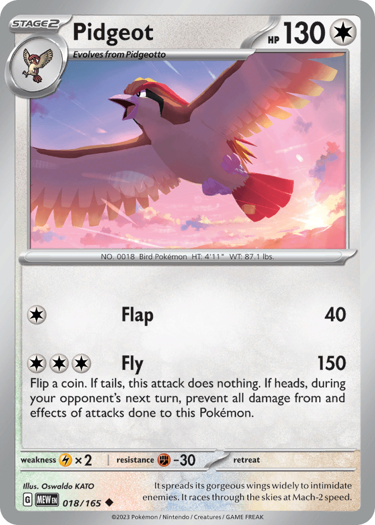 Pidgeot #18