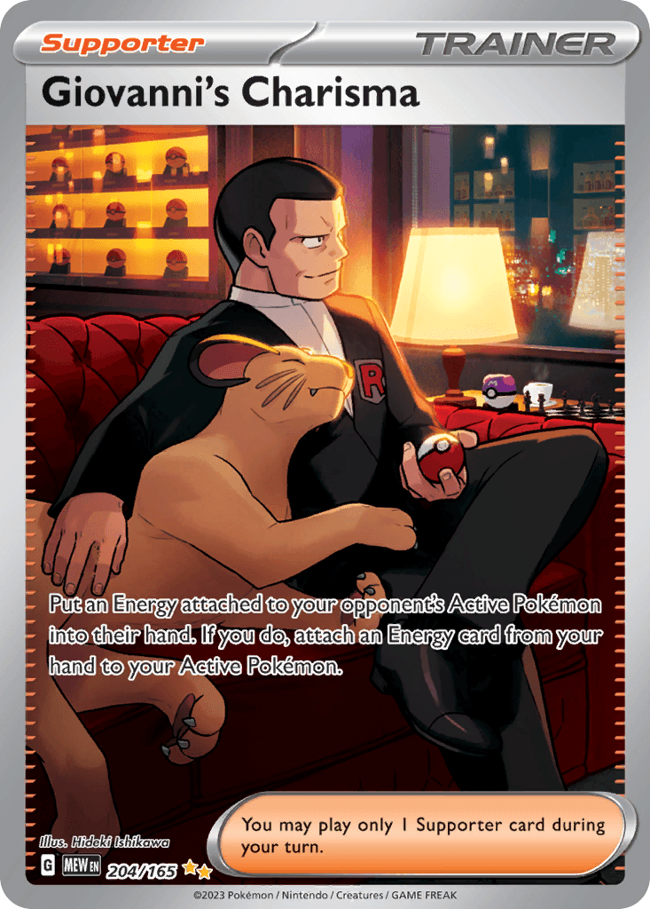 Giovanni's Charisma #204