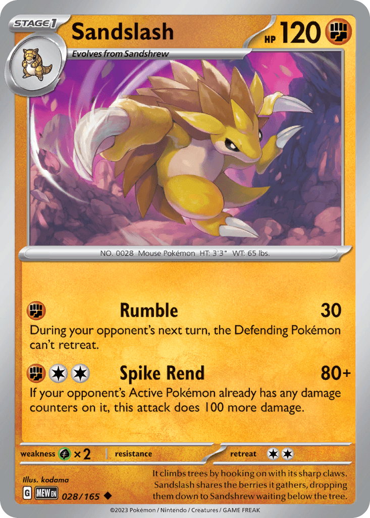 Sandslash #28
