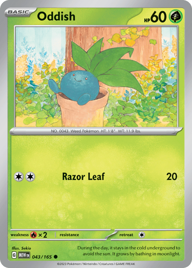 Oddish #43